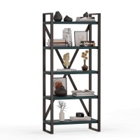 Regał Metalowy Loftowy Industrialny Zielony