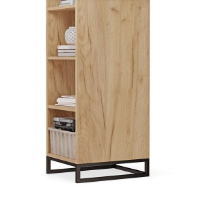 Regał pojedynczy - dąb złoty (3).jpg