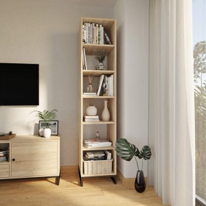 Regał pojedynczy - dąb sonoma (6).jpg