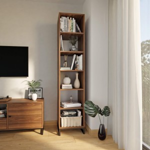 Regał pojedynczy - orzech (6).jpg