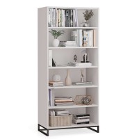 Regał metalowy podwójny biały - kolekcja Metalove