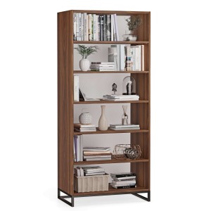 regał podwójny metalowy - orzech (1).jpg