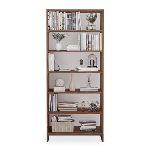 regał podwójny metalowy - orzech (4).jpg