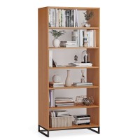 Regał metalowy podwójny olcha - kolekcja Metalove