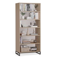 Regał metalowy podwójny cappuccino - kolekcja Metalove