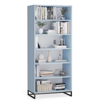 Regał metalowy podwójny niebieski - kolekcja Metalove