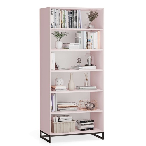 regał podwójny metalowy - rózowy (1).jpg