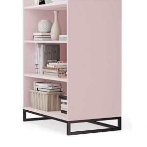 regał podwójny metalowy - rózowy (4).jpg