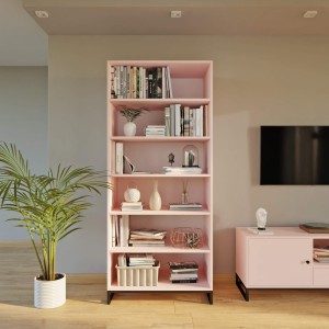 regał podwójny metalowy - rózowy (6).jpg