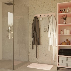 Wieszak łazienkowy - różowy (5).jpg