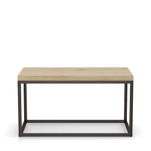 Stolik podłużny metalowy - dąb artisan (3).jpg