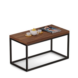 Stolik podłużny metalowy - orzech (1).jpg