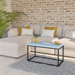 Stolik podłużny metalowy - niebieski (4).jpg