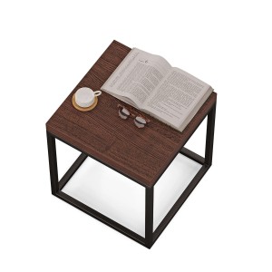 Stolik nocny metalowy - wenge (2).jpg