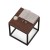 Stolik nocny metalowy - wenge (2).jpg