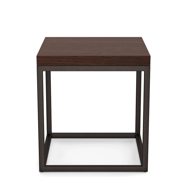 Stolik nocny metalowy - wenge (3).jpg