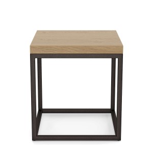 Stolik kawowy  metalowy - dąb kamienny (3).jpg