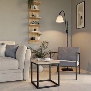 Stolik kawowy  metalowy - dąb sonoma (5).jpg