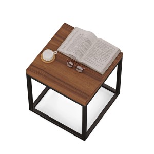 Stolik kawowy  metalowy - orzech (2).jpg