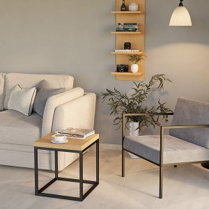 Stolik nocny metalowy - buk (4).jpg