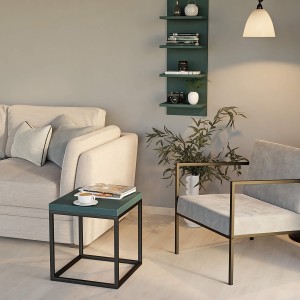 Stolik kawowy  metalowy - zielony (5).jpg