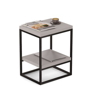 Stolik metalowy - Szary