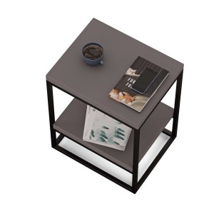 Stolik metalowy podwójny - grafit  (2).jpg