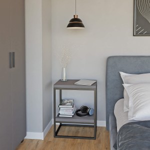 Stolik metalowy podwójny - grafit  (5).jpg