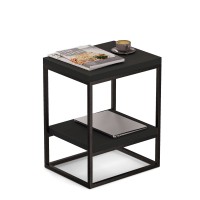 Stolik metalowy - Czarny