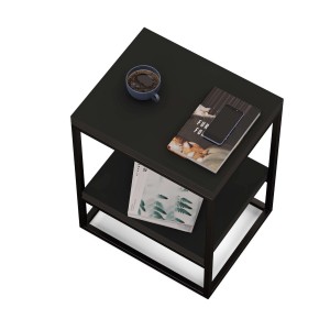 Stolik metalowy podwójny - czarny  (2).jpg