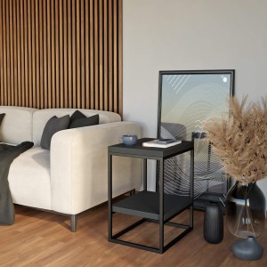 Stolik metalowy podwójny - czarny  (4).jpg