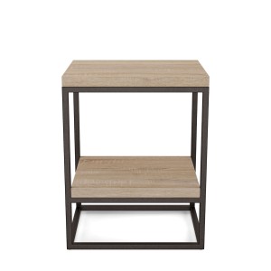 Stolik metalowy podwójny - dąb sonoma (3).jpg