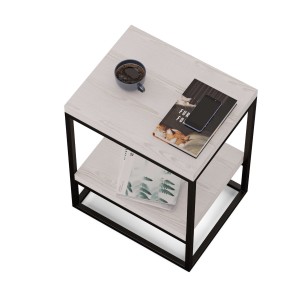 Stolik metalowy podwójny - sosna (2).jpg