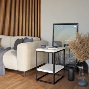 Stolik metalowy podwójny - sosna (4).jpg