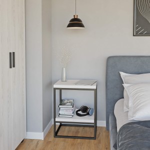 Stolik metalowy podwójny - sosna (5).jpg