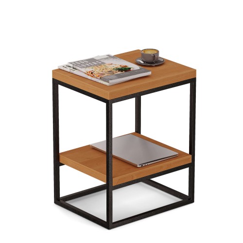 Stolik metalowy podwójny - olcha(1).jpg