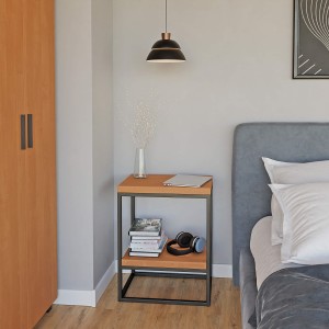 Stolik metalowy podwójny - olcha(5).jpg