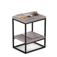 Stolik metalowy - Beton