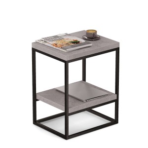 Stolik metalowy - Beton