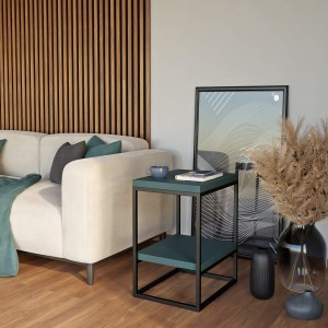 Stolik metalowy podwójny - zielony (4).jpg