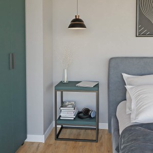 Stolik metalowy podwójny - zielony (5).jpg