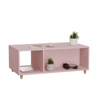 Stolik skandynawski różowy - Kolekcja Scandi