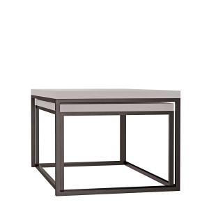 Stolik metalowy podwójny - biały (4).jpg