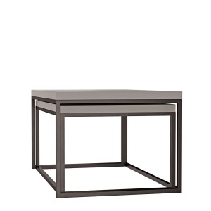 Stolik metalowy podwójny - szary (4).jpg