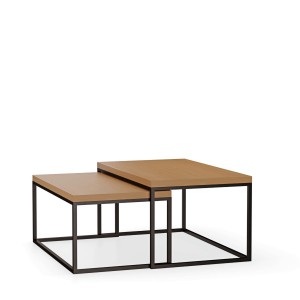 Stolik metalowy podwójny - buk (2).jpg