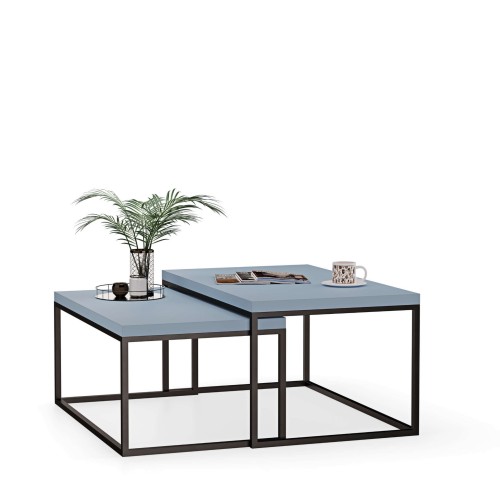 Stolik metalowy podwójny - niebieski (1).jpg