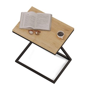 Stolik metalowy x - dąb złoty (2).jpg