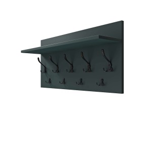 Wieszak ścienny - Zielony - na ubrania (3).jpg