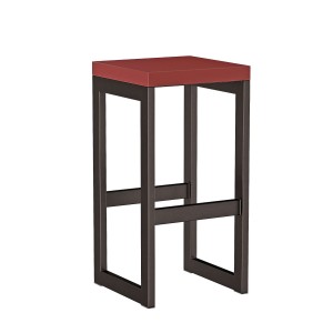 Hoker loftowy - Czerwony