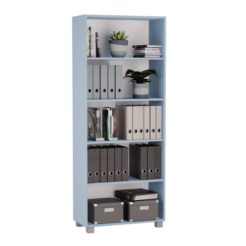 Regał biurowy podwójny - niebieski (1).jpg